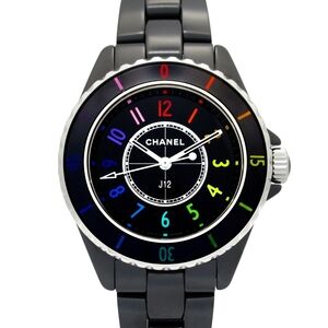 CHANEL J12 Electro Ceramic Watch, Women's, Black,